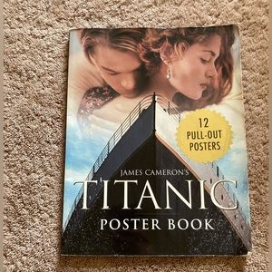 Titanic Movie Poster Book 11/12 posters still inside